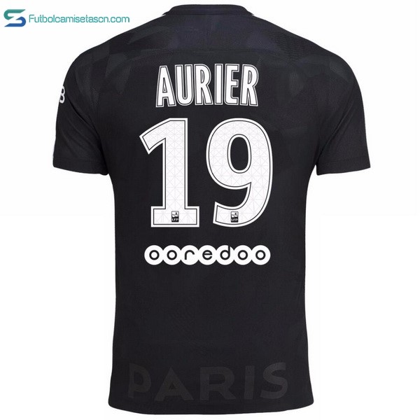Camiseta Paris Saint Germain 3ª Aurier 2017/18